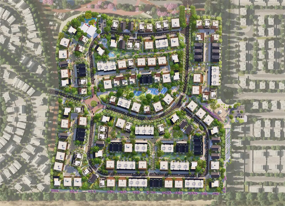 site plan nad al sheba gardens