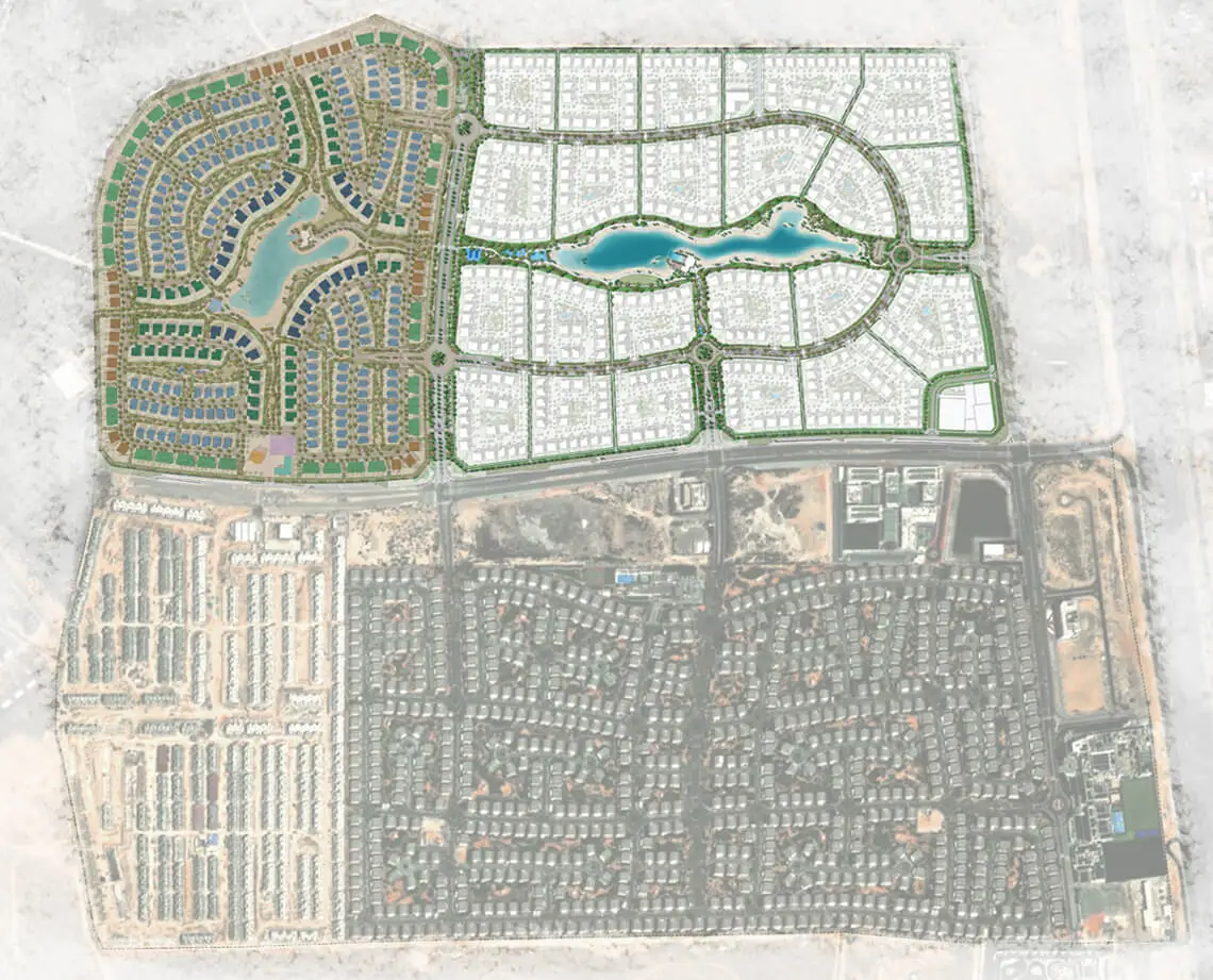 Site Map for the Opal Gardens
