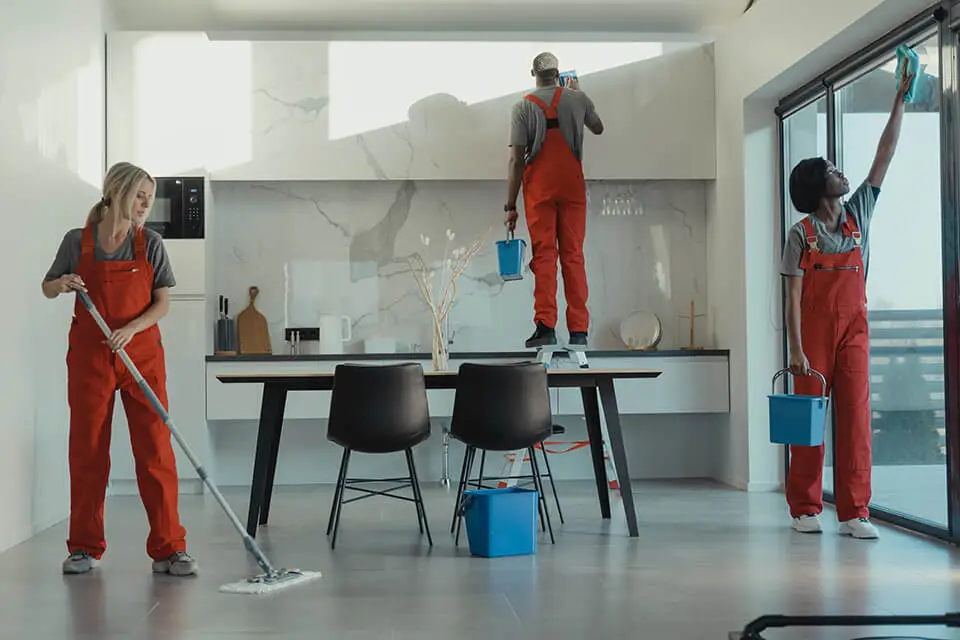 Hire a cleaning crew