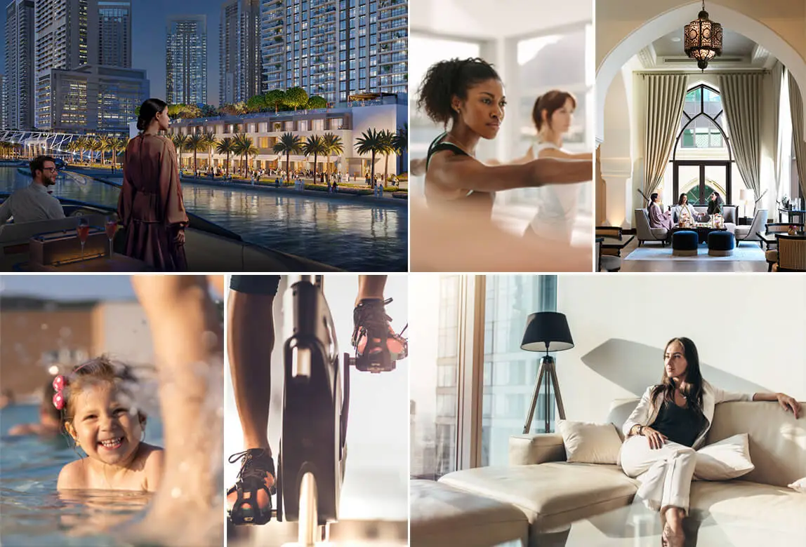 Features at Palace Residences at Dubai Harbour