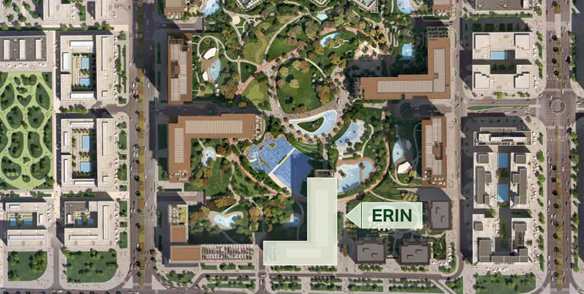 Master Plan for the Erin at central park