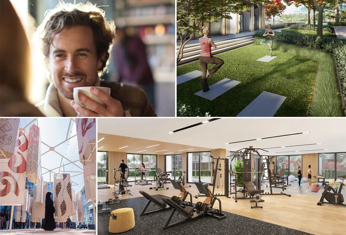 Features at Design Quarter Dubai Design District