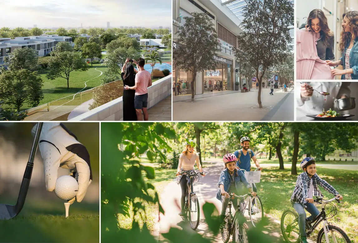 features at Golf Grand at Dubai Hills Estate