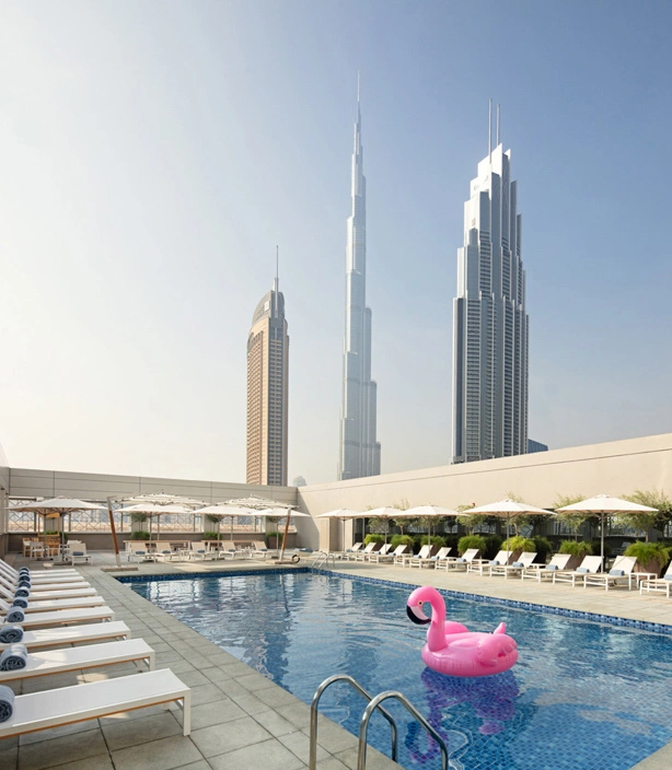 Hotels on Downtown Dubai