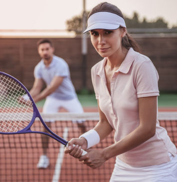 Tennis Court at FIA by Nshama at Town Square Dubai