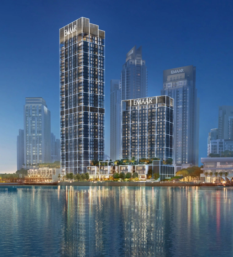 Creek Edge tower at Dubai Creek Harbour