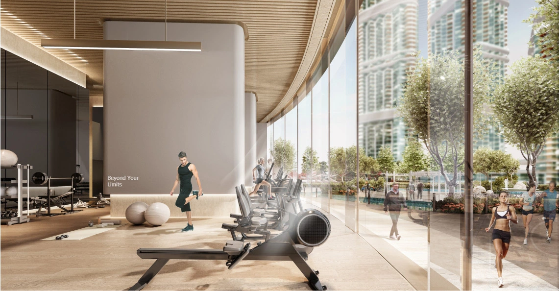 Outdoor Indoor Gyms at 340 Riverside Crescent