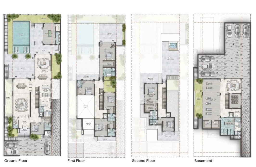 Floor Plan Damac Islands
